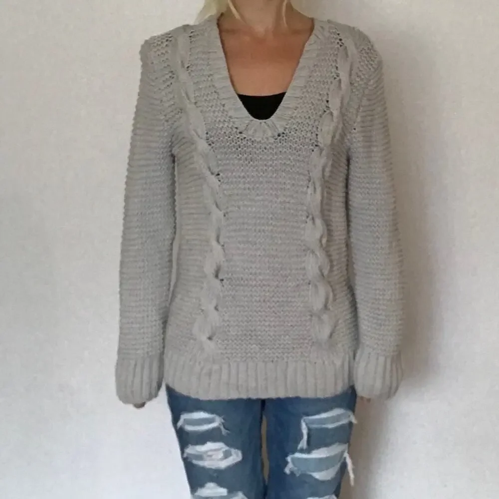 J. Crew chunky‎ handknit sweater M